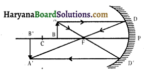 HBSE 10th Class Science Important Questions Chapter 10 प्रकाश-परावर्तन तथा अपवर्तन 18