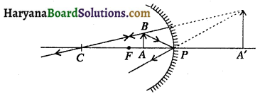 HBSE 10th Class Science Important Questions Chapter 10 प्रकाश-परावर्तन तथा अपवर्तन 26