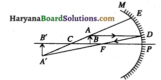 HBSE 10th Class Science Important Questions Chapter 10 प्रकाश-परावर्तन तथा अपवर्तन 51