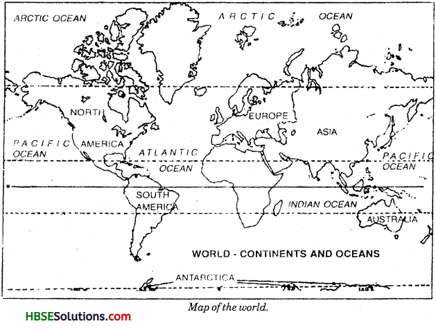 HBSE 6th Class Social Science Solutions Geography Chapter 5 Major Domains of the Earth 1
