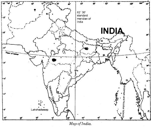 HBSE 6th Class Social Science Solutions Geography Chapter 7 Our Country India 1