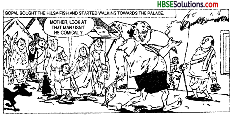 HBSE 7th Class English Solutions Honeycomb Chapter 3 Gopal and the Hilsa-Fish 12