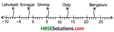 HBSE 7th Class Maths Solutions Chapter 1 Integers Ex 1.1 1