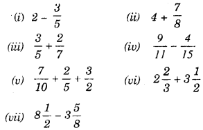 HBSE 7th Class Maths Solutions Chapter 2 Fractions and Decimals Ex 2.1 1