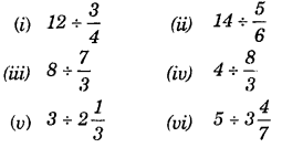 HBSE 7th Class Maths Solutions Chapter 2 Fractions and Decimals Ex 2.4 1