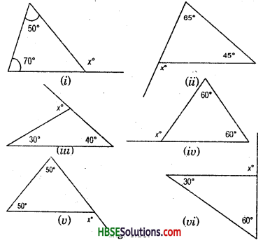 HBSE 7th Class Maths Solutions Chapter 6 The Triangles and Its Properties Ex 6.2 1