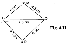 HBSE 8th Class Maths Solutions Chapter 4 Practical Geometry Ex 4.1 7