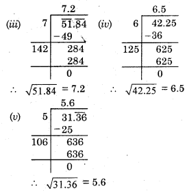 HBSE 8th Class Maths Solutions Chapter 6 Square and Square Roots Ex 6.4 5