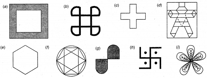HBSE 6th Class Maths Solutions Chapter 13 Symmetry Ex 13.2 1