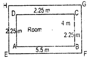 HBSE 7th Class Maths Solutions Chapter 11 Perimeter and Area Ex 11.4 4