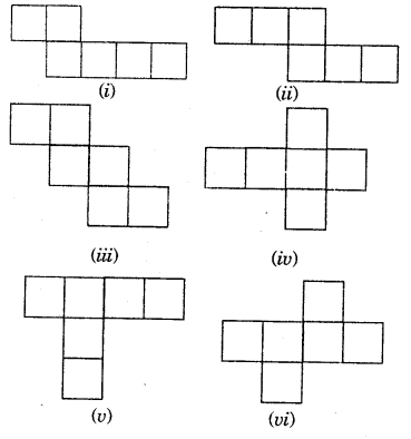 HBSE 7th Class Maths Solutions Chapter 15 Visualising Solid Shapes Ex 15.1 1