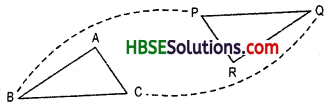 HBSE 7th Class Maths Solutions Chapter 7 Congruence of Triangles InText Questions 1