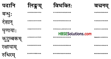 HBSE 7th Class Sanskrit Solutions Ruchira Chapter 10 - 1