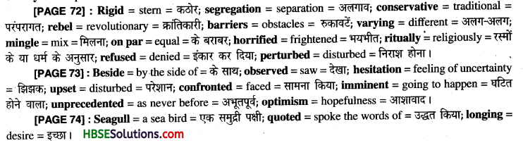 HBSE 9th Class English Solutions Beehive Chapter 6 My Childhood -4